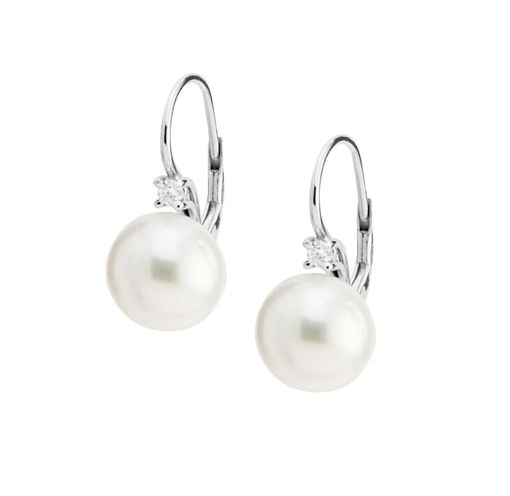 Orecchini pendenti perle australiane monachelle - Casavola Noci