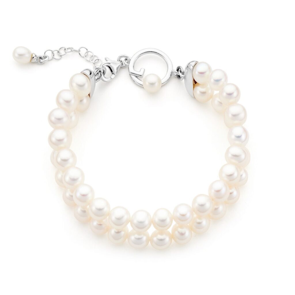 Bracciale Con Doppio Giro Di Perle Genisi Pearls